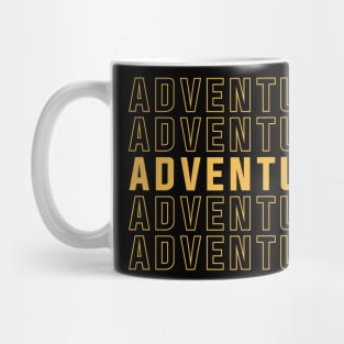 Adventure text Mug